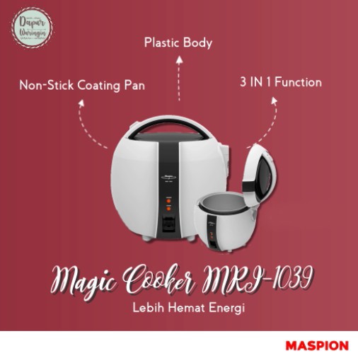 Jual Maspion Magic Cooker Mrj Liter Shopee Indonesia