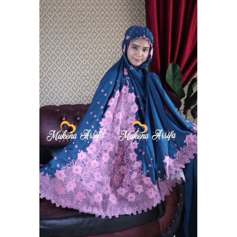 mukena bordir padang bukittinggi