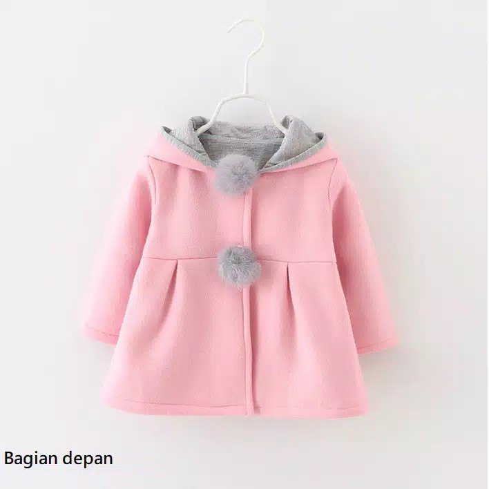 Bellini - Jaket bayi / jaket tebal anak motif telinga kelinci-3