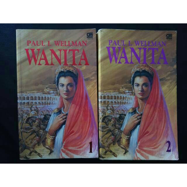 Novel Harlequin Paul I. Wellman : WANITA No.1/2 TAMAT (STOK KEDUA) READY
