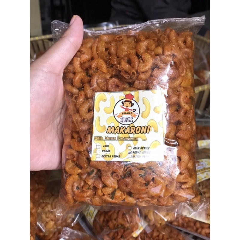 

Makaroni khas tasikmalaya SHAKAKRIUK 250gr