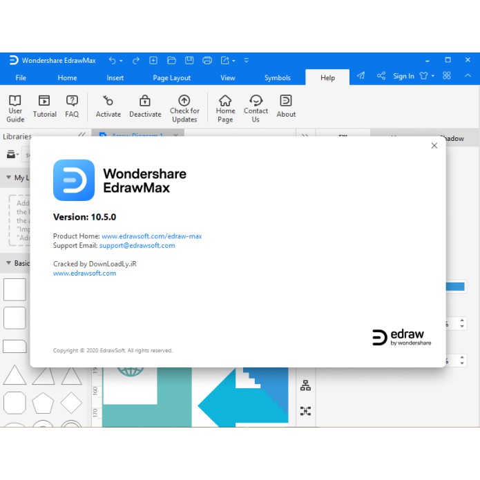 Wondershare EdrawMax 12 Tanpa Watermark versi 2023 Full Version Lifetime Software diagram all-in-one seperti diagram bisnis, flowchart