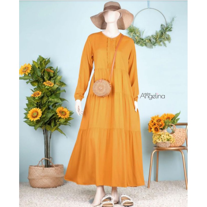 ATELIER ANGELINA BELLA DRESS (Radiant Yellow) XL