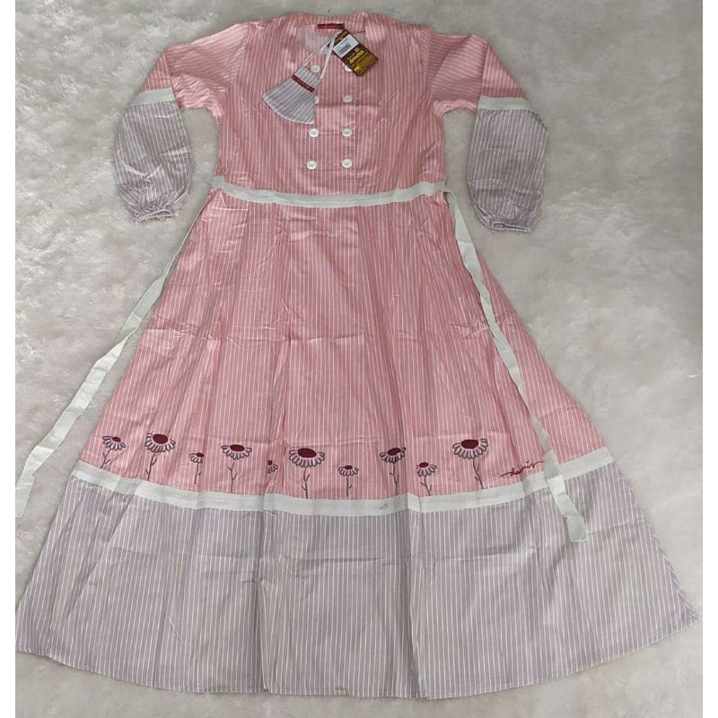 Abaya Dannis Pink salur 2021