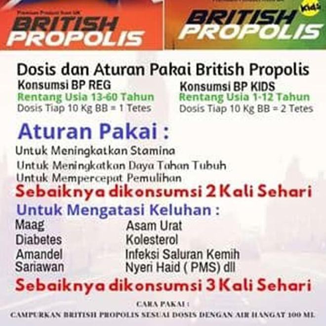 D09S Propolis - British Propolis Asli - Original - Melia - Diamond - Moment 2Gr6