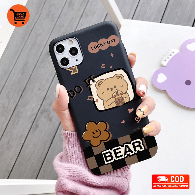 Java Case - Case HAPPY BEAR Samsung J2 Prime J7 Prime J1 Ace J2 Pro J5 Prime J3 Pro J7 Pro J7 Plus J