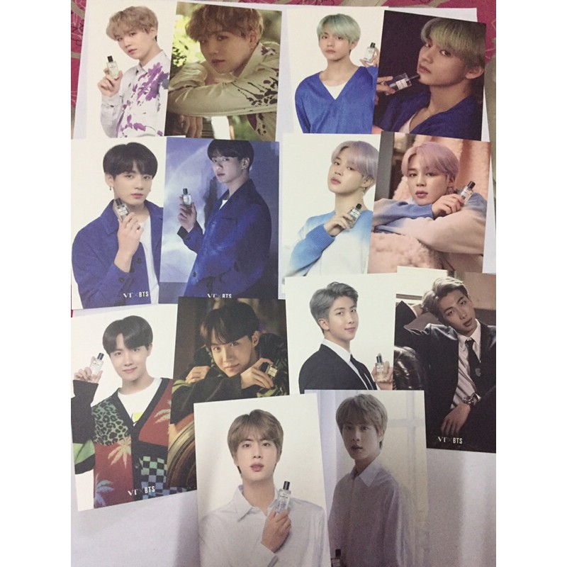 

Postcard BTS VT PARFUME HARGA PER SET