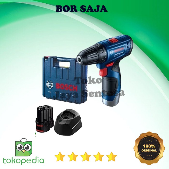 Bosch Bor Baterai GSR 120 Li bor cas 2 baterai - BOR SAJA