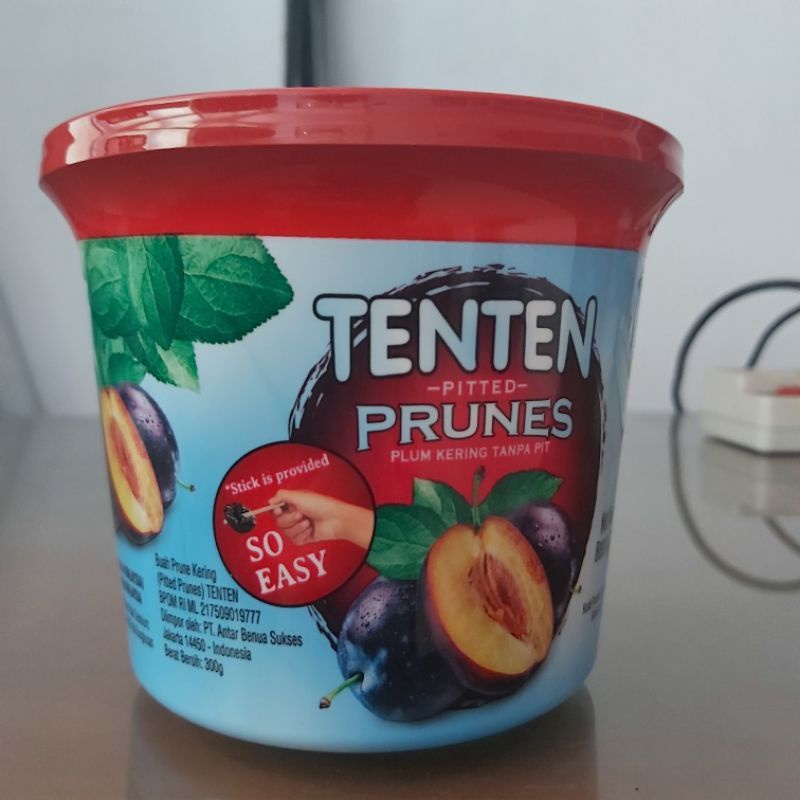 

Tenten Prunes Manisan Plum Kering 300gr IMPORT