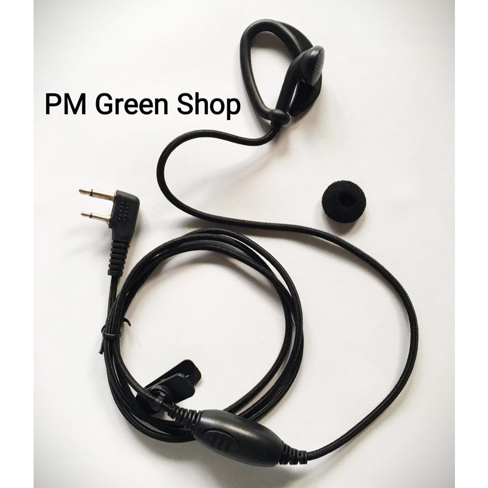 Headset HT Alinco Icom v80 v88 Earmic Handsfree tali sepatu