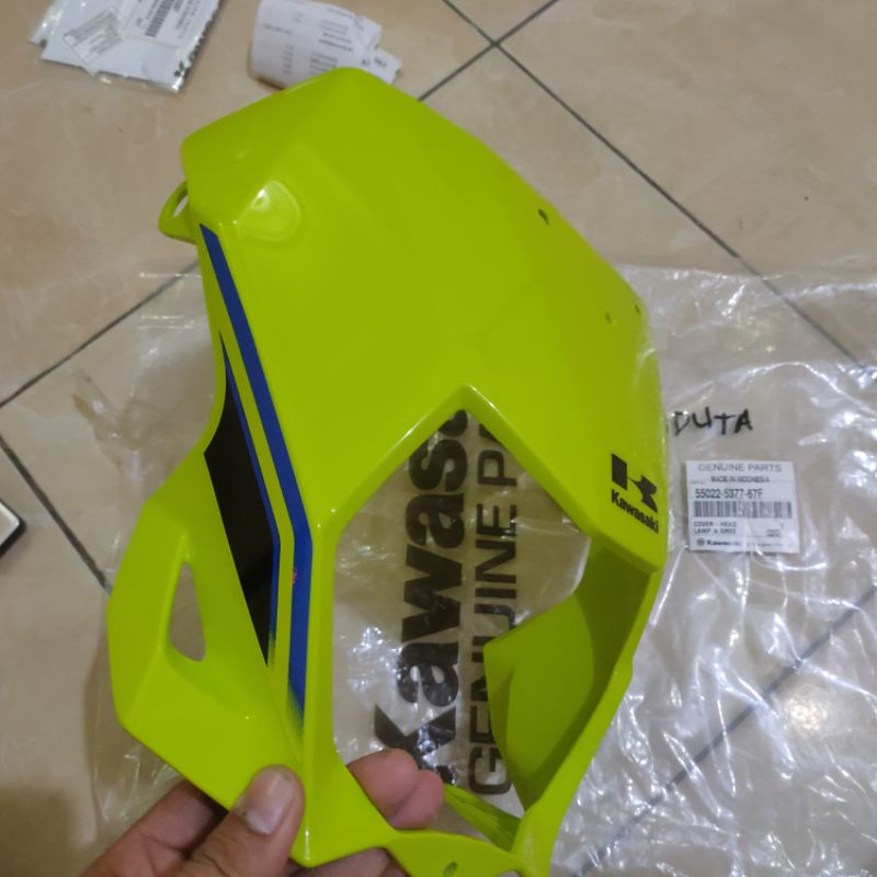BATOK LAMPU DEPAN HIJAU STABILO KLX BF DTRACKER BF