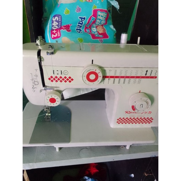 mesin jahit riccar JH920 fortable multifungsi bodi besi
