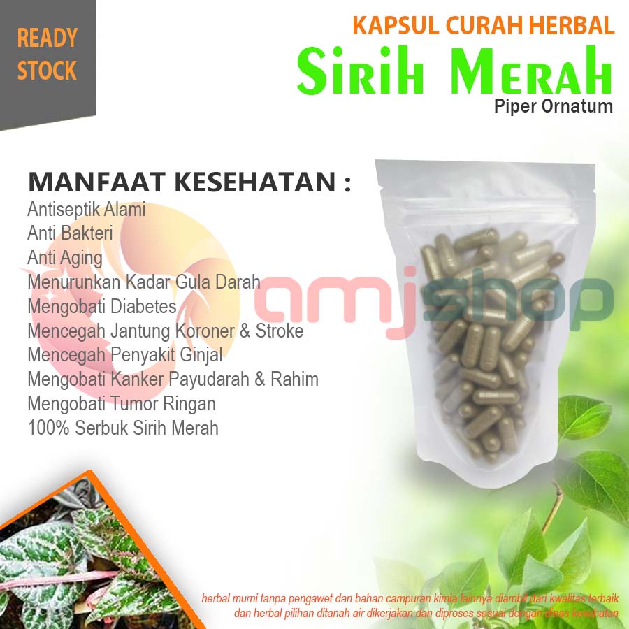 

Kapsul curah herbal sirih merah kapsul herbal anti bakteri menurunkan kadar gula darah diabetes