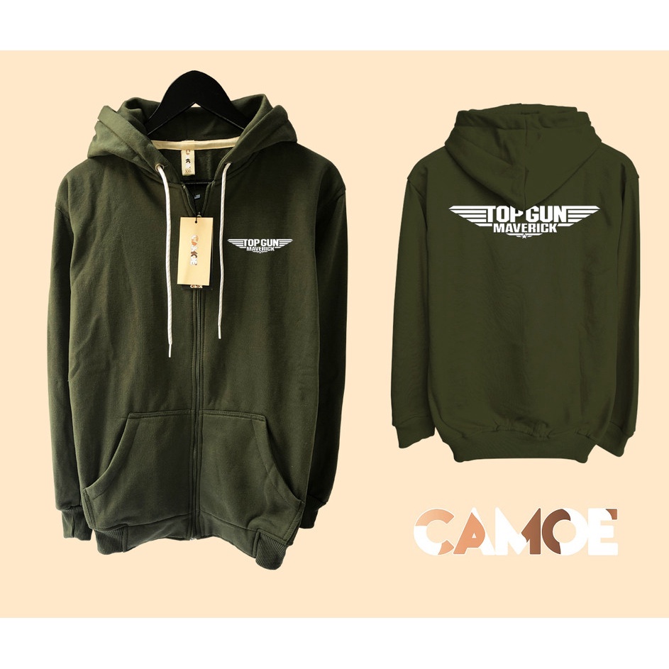 Jaket Hoodie Zipper Top Gun Maverick