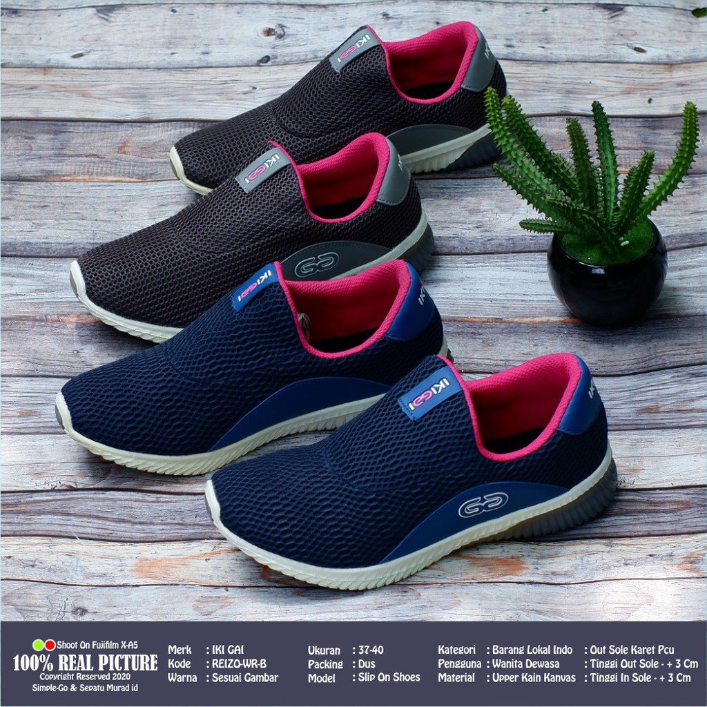 HABISIN STOCK SEPATU  SPORT  IKIGAI WANITA REIZO 37 40 