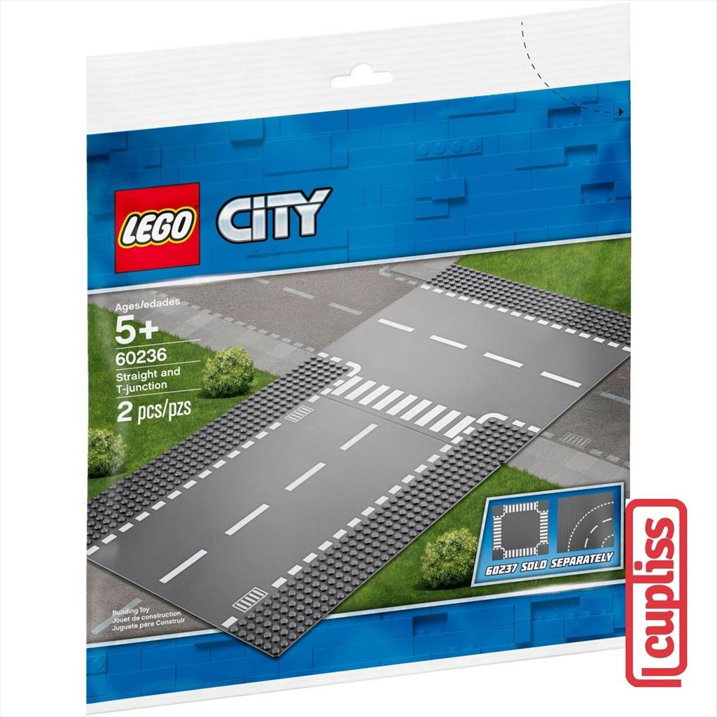 LEGO City 60236 Straight and  T-Junction