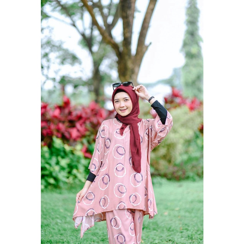 Pajamas Cincin Airin collection pajamas set rayon Ori Airin baju tidur panjang wanita bikin tidur an