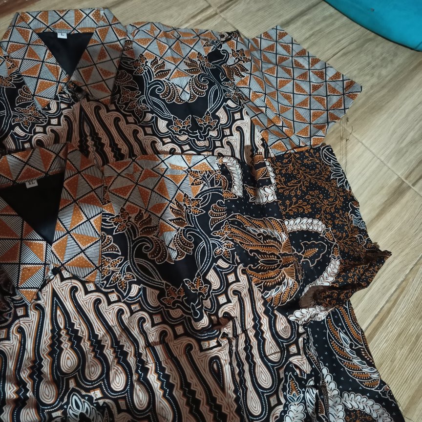 Atasan Kemeja Batik Pria Lengan Pendek Premium Wiraditya 2 Full Furing Rajasakti Solo Ori