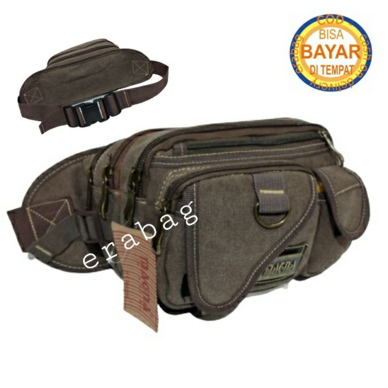 Tas MAGNA Pinggang Kanvas  Outdoor Np03