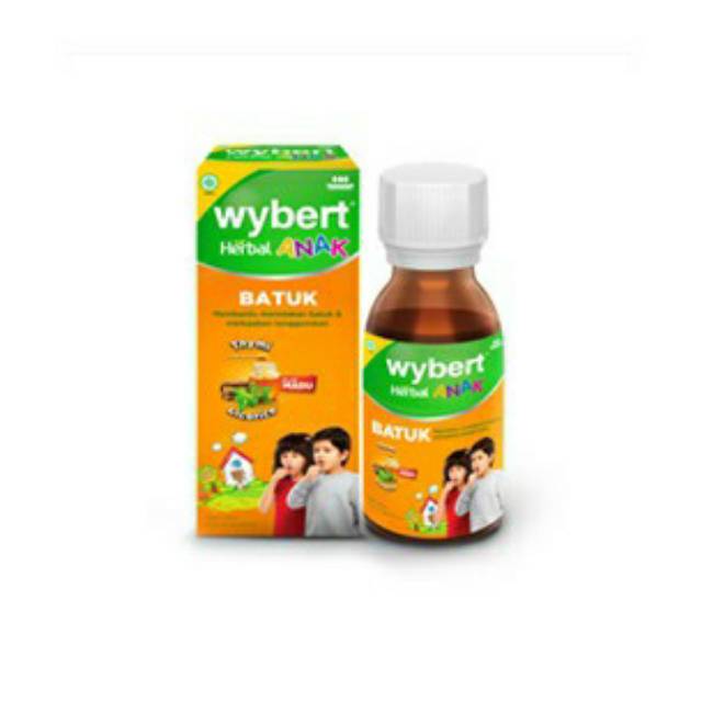 Wybert Herbal Obat Batuk Anak 60ml Shopee Indonesia
