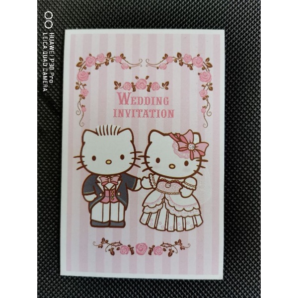 

Kartu pos hello kitty/hello kitty postcard