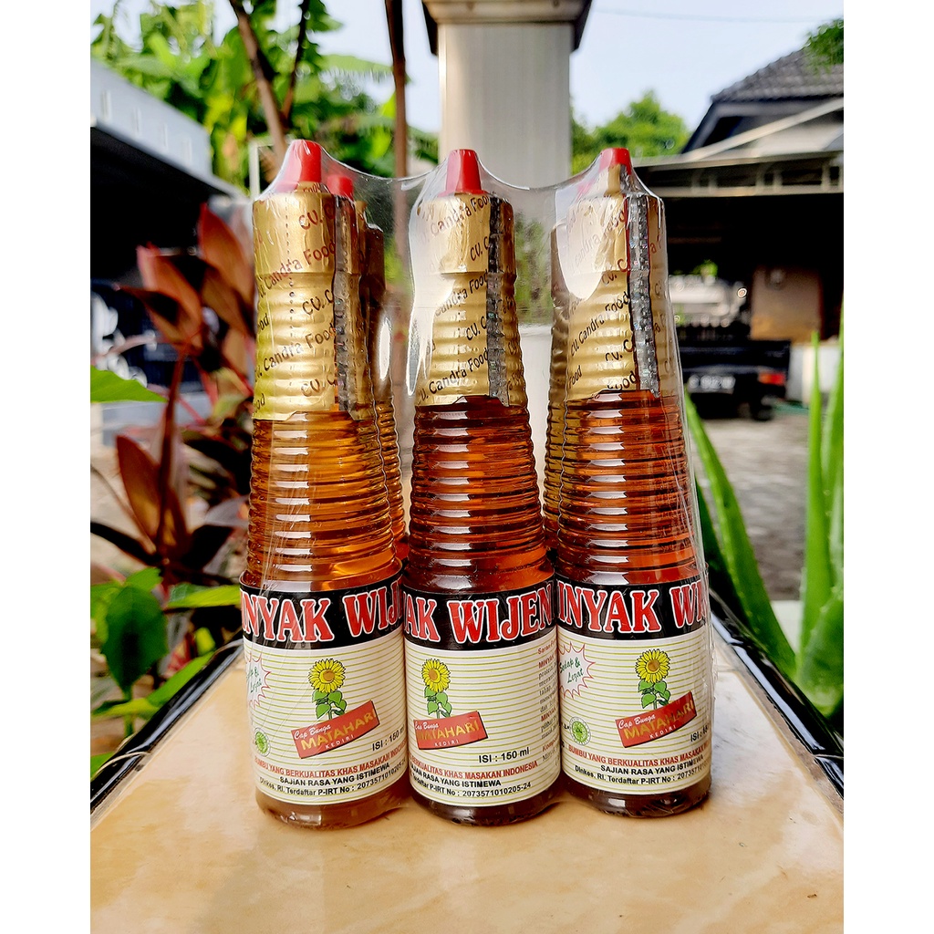 

SS029 Minyak Wijen Cap Bunga Matahari 150ml x 6pcs (1slop)