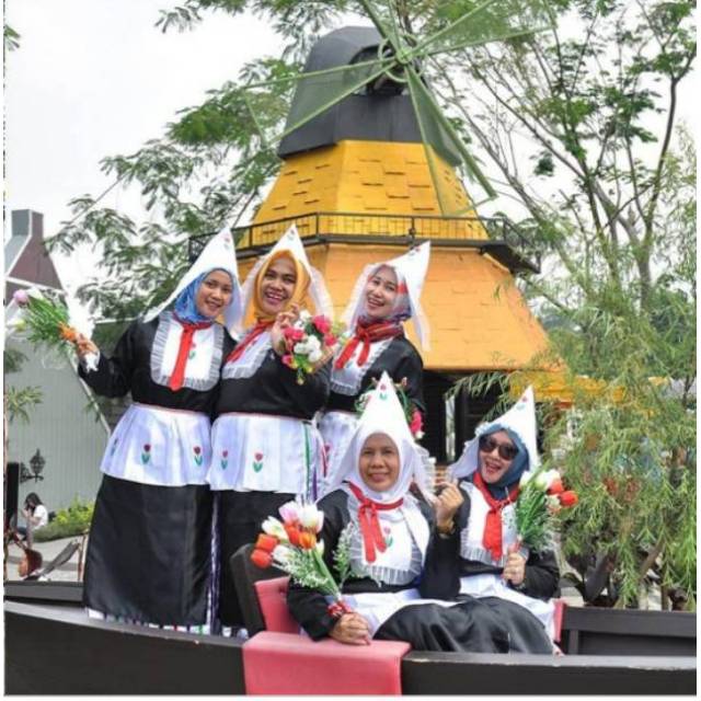 Belanda Dewasa/Baju Negara Holland Dewasa/Pakaian Adat Internasional Dewasa