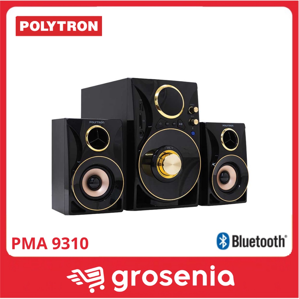 POLYTRON SPEAKER AKTIF PMA 9310 Bluetooth Portable Wireless AUX USB PMA9310 Audio