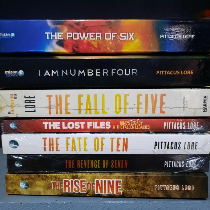 novel seri pittacus Lore