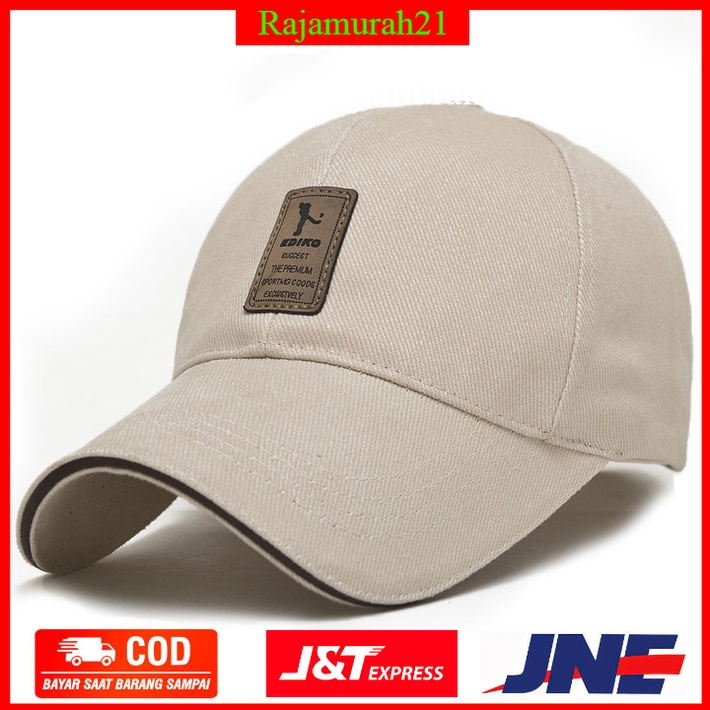 EDIKO Topi Baseball Golf Logo Ediko Sport Fashion