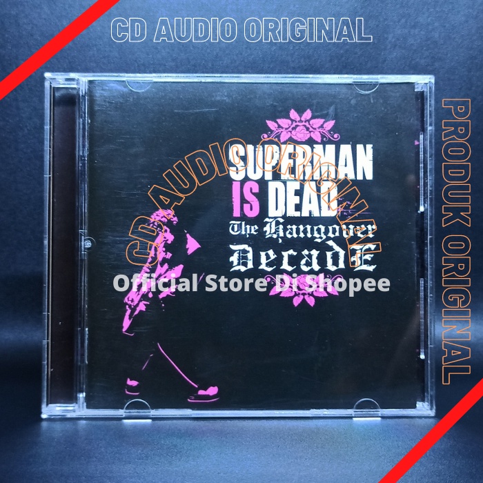 CD SUPERMAN IS DEAD - THE HANGOVER DECADE CD ORIGINAL