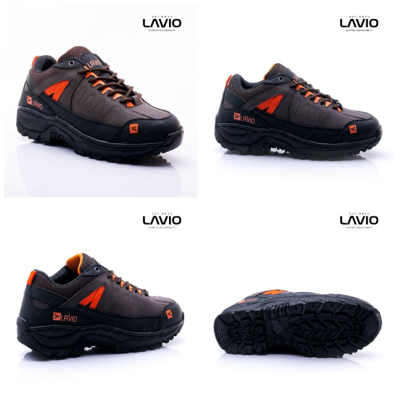 Sepatu Gunung Pria Original Tanpa Besi Lavio Birdie Waterproof Outdoor Hiking