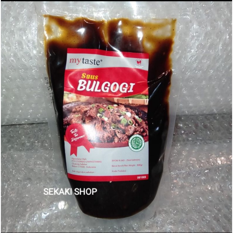

My Taste Saus BULGOGI 500 GR - SAOS MYTASTE