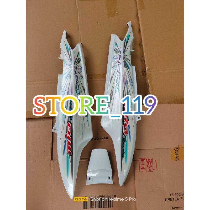 BODY BELAKANG MIO SMILE PUTIH PLUS STRIPING