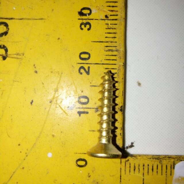 Sekrup sekerup skrup screw ulir engsel panjang 18 mm