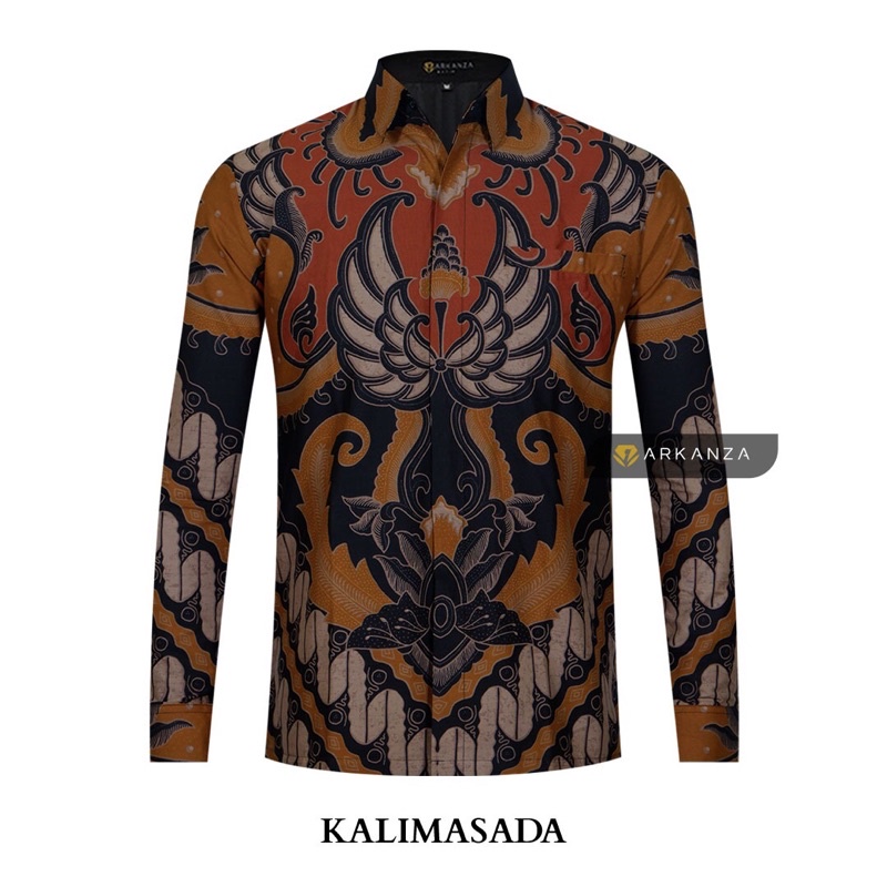 BATIK ARKANZA Motif Kalimasada Baju Batik Pria