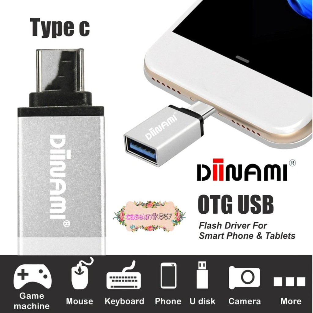 DIINAMI OTG TIPE C USB Fast translit data Untuk Semua Type HP CS2157