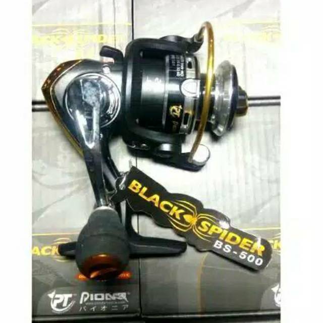 Reel pancing pioneer black spider 500