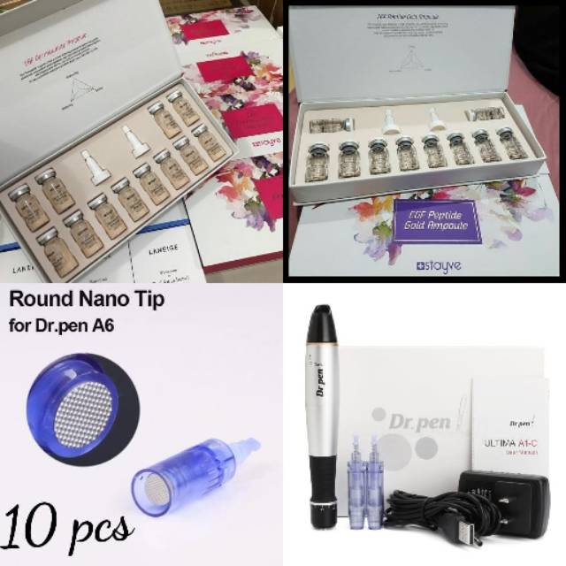 Paket bbglow sulam bedak / set bbglow / alat sulam bedak facial