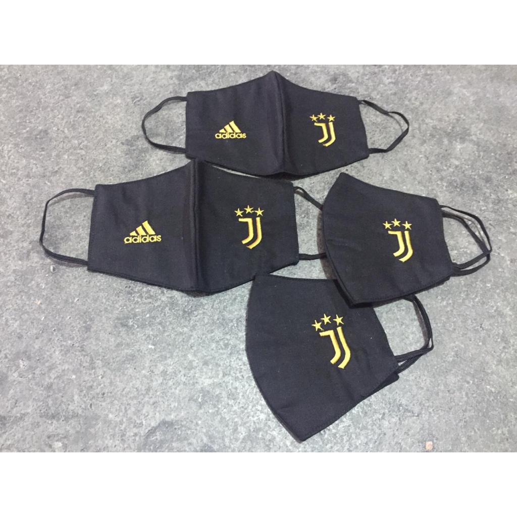 Masker JUVE (bordir &amp; 3 ply)