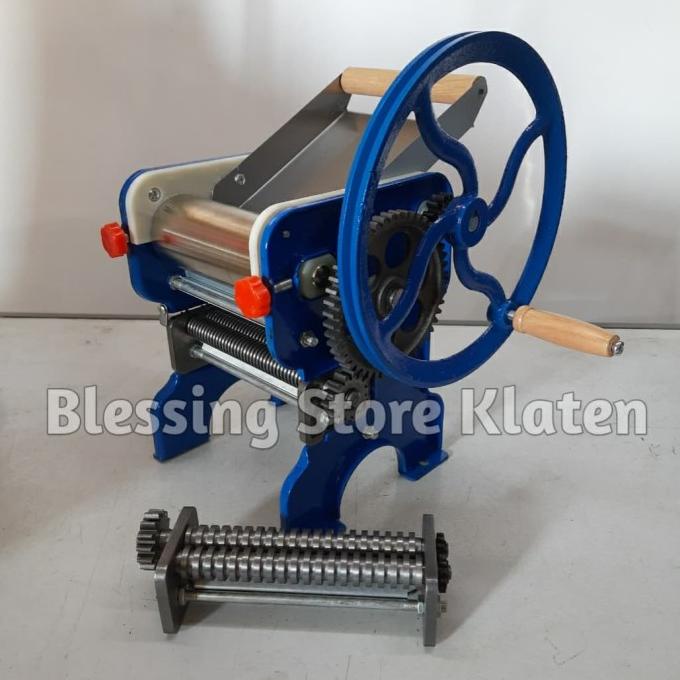 ~~~~~] MESIN GILINGAN MIE MANUAL 2 PISAU /MESIN CETAK MIE / NOODLE MAKER