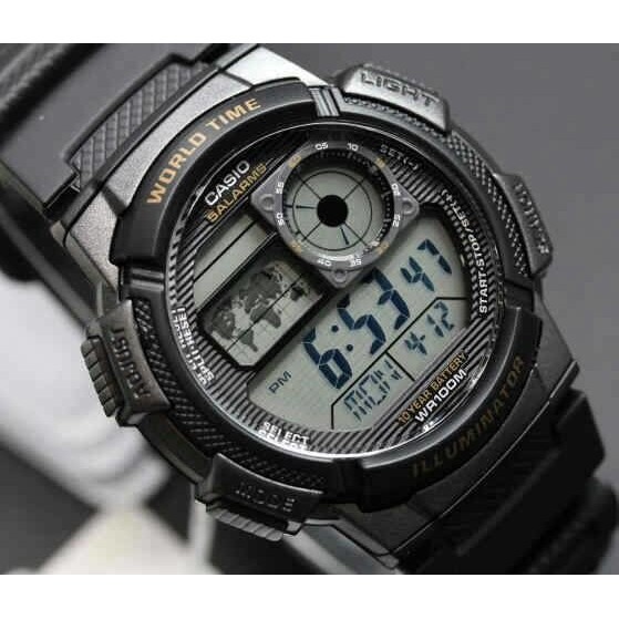 Termurah II Jam Tangan Pria Casio 100  ORIGINAL Garansi 1Th Water Resist 100M