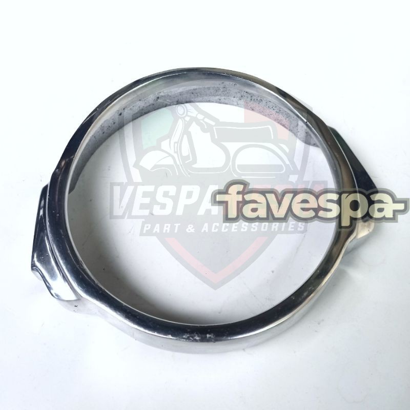 RING LAMPU DEPAN VESPA NEW PX POLISH
