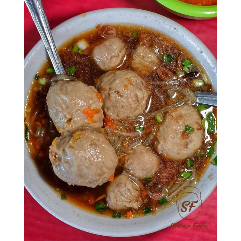 

Bakso/baso Urat Porsi besar/banyak Bakso urat instan