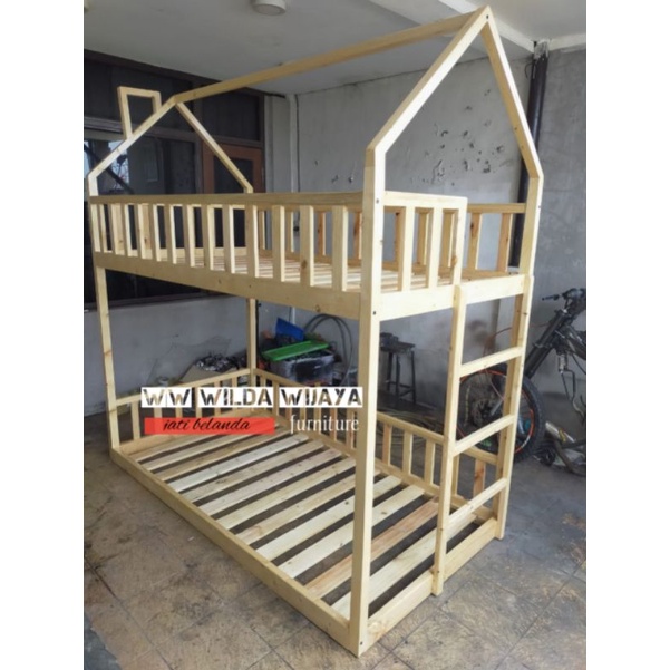 bedhouse tingkat tempat tidur tingkat anak 100x200x220