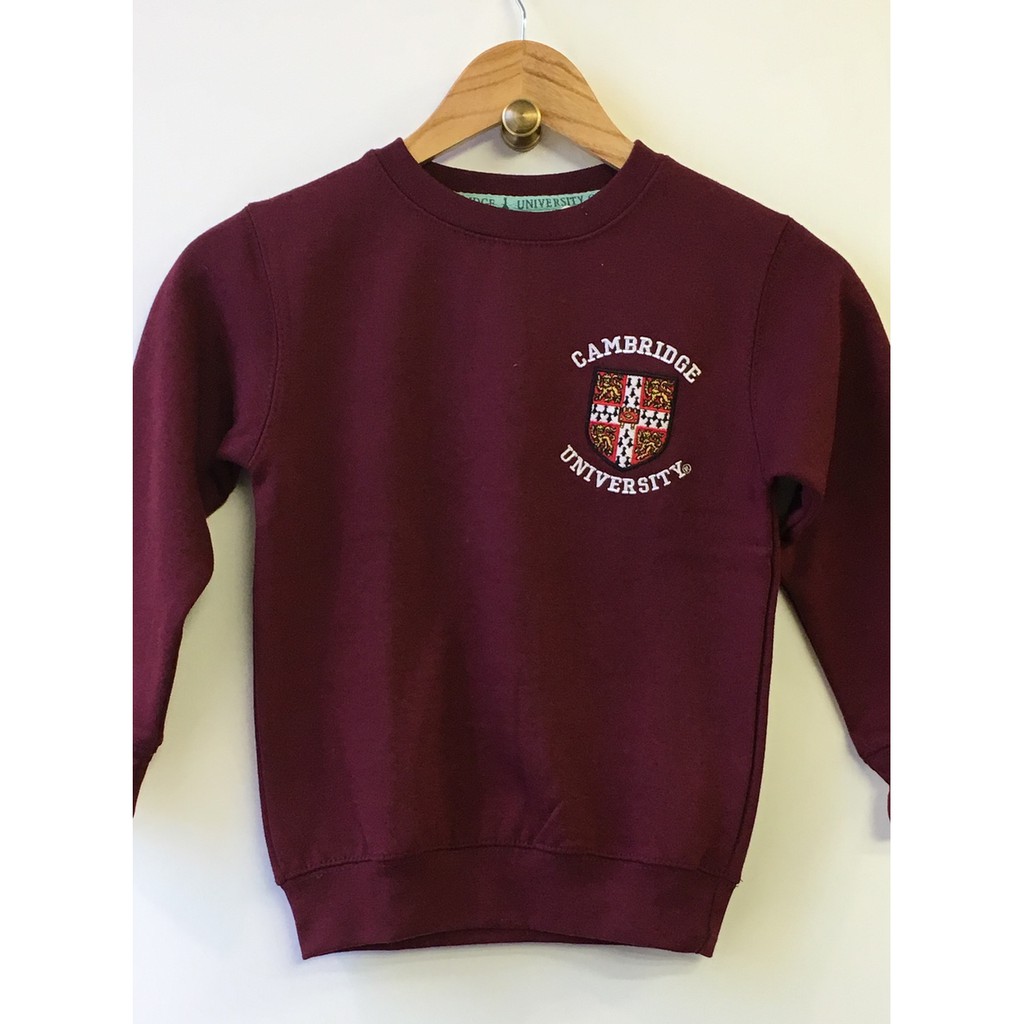 PREMIUM JAKET HOODIE SWEATER CAMBRIGDE UNIVERSITY EST 1209 - HOODIE CAMBRIDGE LOGO