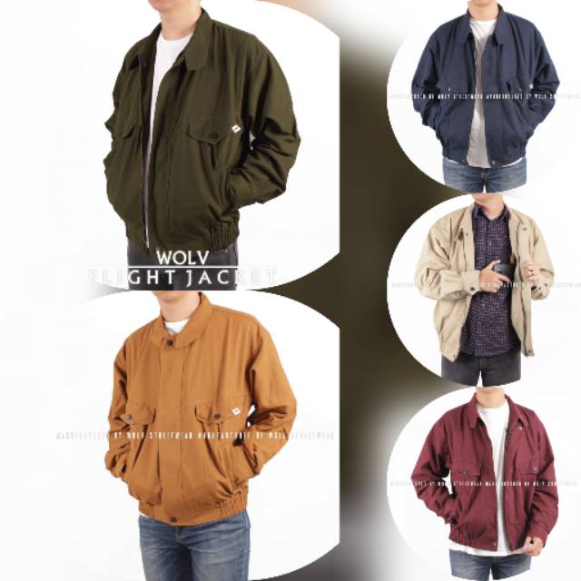 Flight jacket Original / jaket bomber / flight jaket bomber