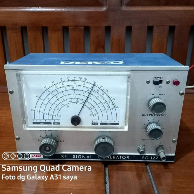 Sanwa SO-127 RF Signal Generator SO 127 Japan