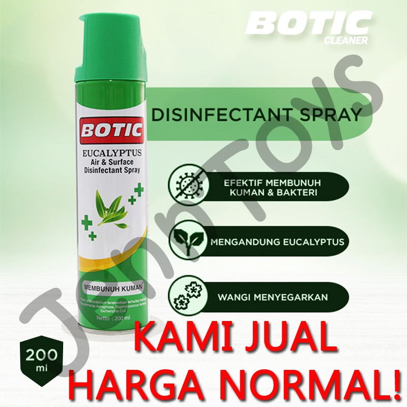 [JABODETABEK] JennToys - Disinfectan Spray Eucalyptus Semprotan disinfektan antivirus aerosol BOTIC