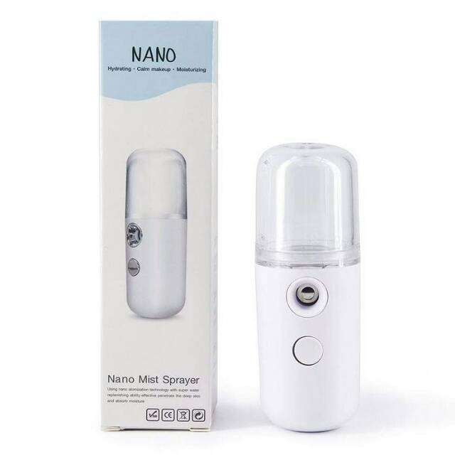 Nano MIST Sprayer Face Atomizatiaon Mini Poerable / Nano Spray Perawatan Pelembab Wajah